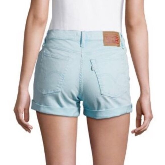 Levi's Pants - Levi s 501 Robins Egg Blue Denim ShortsSize 30